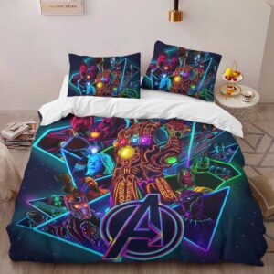 Alternative view of Marvel Avengers 1006 Duvet Cover
