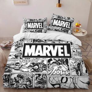 Alternative view of Marvel Avengers 1010 Duvet Cover