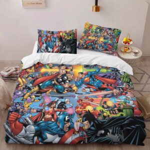 Alternative view of Marvel Avengers 1015 Duvet Cover
