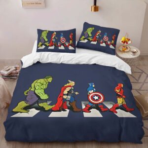 Alternative view of Marvel Avengers 1017 Duvet Cover