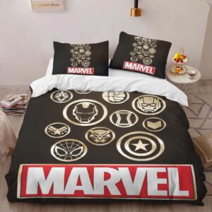 Alternative view of Marvel Avengers 1025 Duvet Cover
