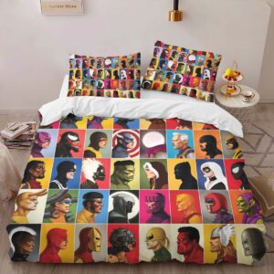 Alternative view of Marvel Avengers 1027 Duvet Cover