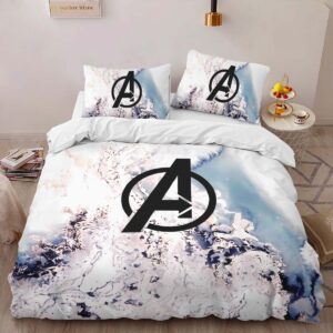 Alternative view of Marvel Avengers 1031 Duvet Cover