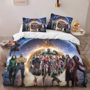 Alternative view of Marvel Avengers 1033 Duvet Cover