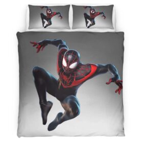 Marvel Ultimate Alliance 3 Miles Morales Spiderman Duvet Cover