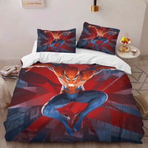 Alternative view of Marvels Spider-man Duvet Cover