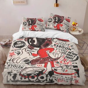 Alternative view of Marvin the Martian Looney Tunes 01 Duvet Cover
