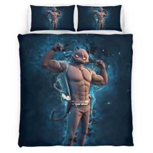 Meowscles Skin Fortnite Duvet Cover
