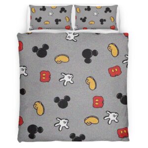 Mickey Mouse Pattern Duvet Cover