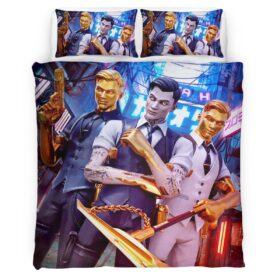 Midas Fortnite All Skin Duvet Cover