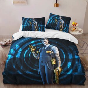 Alternative view of Midas Fortnite New Skin Attract Duvet Cover