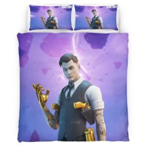 Midas Fortnite Skin 02 Duvet Cover