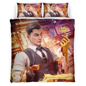 Midas Skin Cool Skin Fortnite Duvet Cover