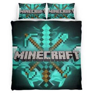 Minecraft Basic tools Duvet Cover
