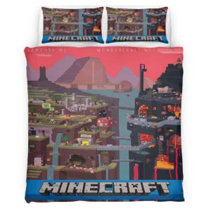Minecraft Samcube Duvet Cover