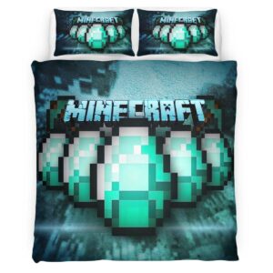 Minecraft Spawn Egg Duvet Cover