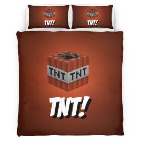 Minecraft TNT Duvet Cover