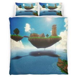 Minecraft The End Biome End Islands Mod The Aether Duvet Cover