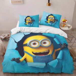Alternative view of Minions Bob 03 Duvet Cover