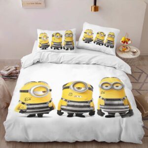 Alternative view of Minions Characters 24 Duvet Cover