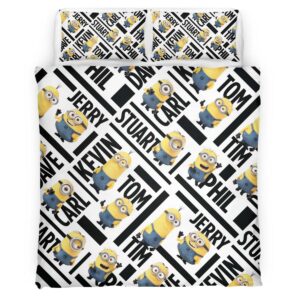 Minions Characters 28 Duvet Cover