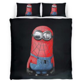 Minions Spider-man Duvet Cover