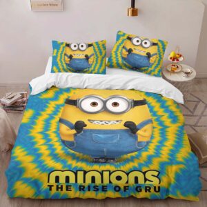 Alternative view of Minions The Rise Of Gru 02 Duvet Cover