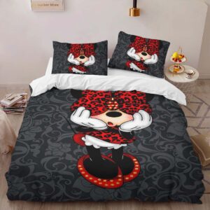 Alternative view of Minnie Mouse Disney 03 Duvet Cover