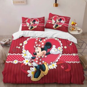 Alternative view of Minnie Mouse Disney 07 Duvet Cover
