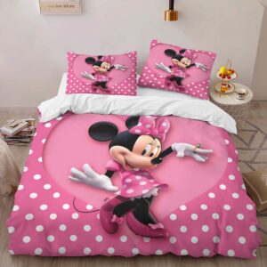 Alternative view of Minnie Mouse Disney 08 Duvet Cover