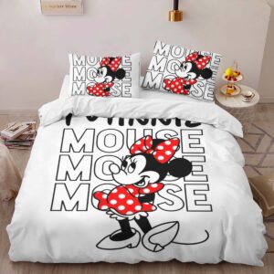 Alternative view of Minnie Mouse Disney 09 Duvet Cover