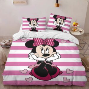 Alternative view of Minnie Mouse Disney 17 Duvet Cover