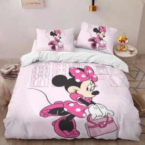 Alternative view of Minnie Mouse Disney 18 Duvet Cover