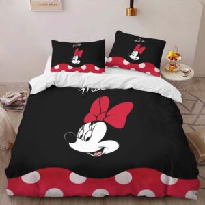 Alternative view of Minnie Mouse Disney 24 Duvet Cover