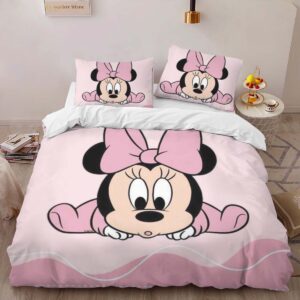Alternative view of Minnie Mouse Disney 27 Duvet Cover