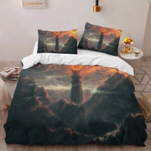 Alternative view of Minion Spider-man Duvet Cover