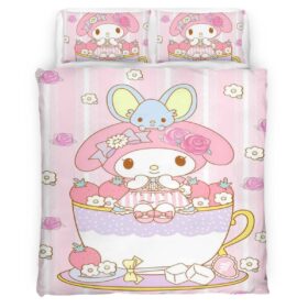 My Melody Cute Hello Kitty 01 Duvet Cover