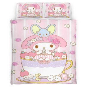 My Melody Cute Hello Kitty 01 Duvet Cover