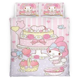 My Melody Cute Hello Kitty 02 Duvet Cover