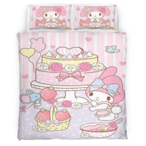 My Melody Cute Hello Kitty 02 Duvet Cover