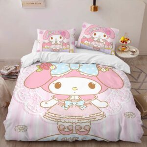 Alternative view of My Melody Cute Hello Kitty 06 Duvet Cover