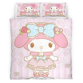 My Melody Cute Hello Kitty 06 Duvet Cover