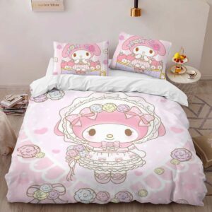 Alternative view of My Melody Cute Hello Kitty 07 Duvet Cover