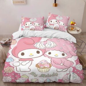 Alternative view of My Melody Cute Hello Kitty 08 Duvet Cover