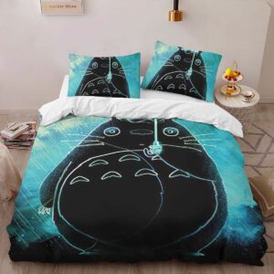Alternative view of MultiBiome Minecraft Duvet Cover