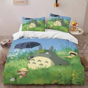 Alternative view of My Neighbor Totoro 10 Duvet Cover