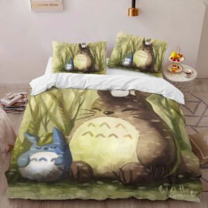 Alternative view of My Neighbor Totoro 9 Duvet Cover