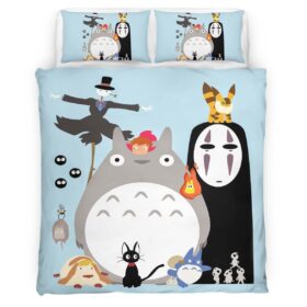 My Neighbor Totoro All Characters 36 Duvet Cover