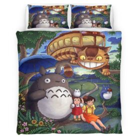 My Neighbor Totoro All Characters 38 Duvet Cover