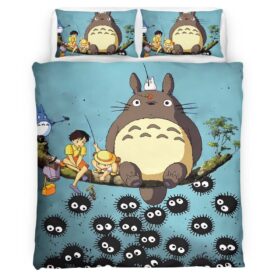 My Neighbor Totoro All Characters 40 Duvet Cover
